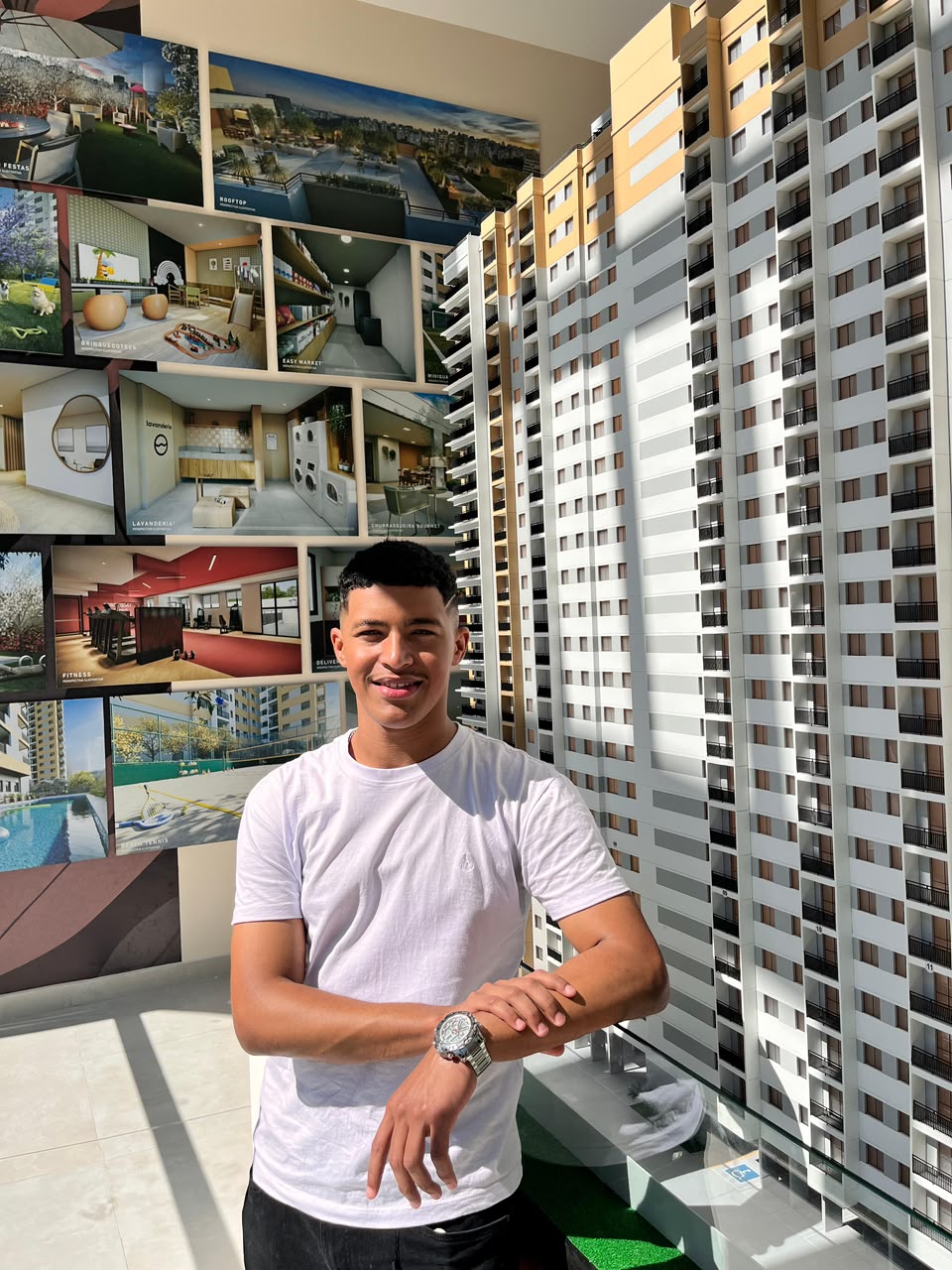 Vitor Souto, corretor autorizado da Cury Construtora em São Paulo